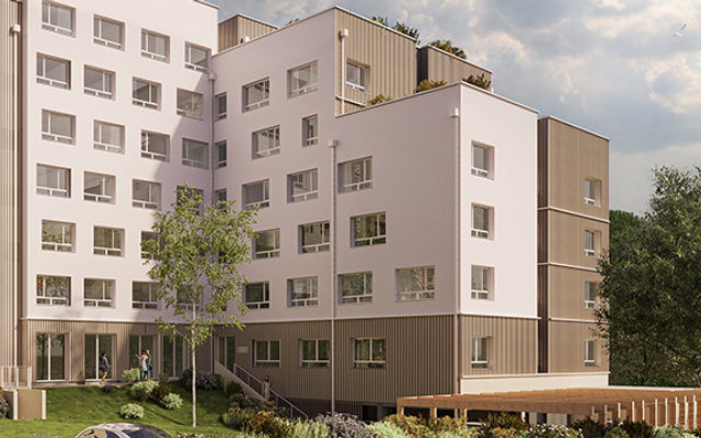 Résidence étudiante neuve Campus Latitude à Lorient, studios meublés à vendre en LMNP