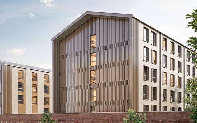 Résidence étudiante neuve Elaia à Villeneuve-d’Ascq, métropole de Lille, studios LMNP